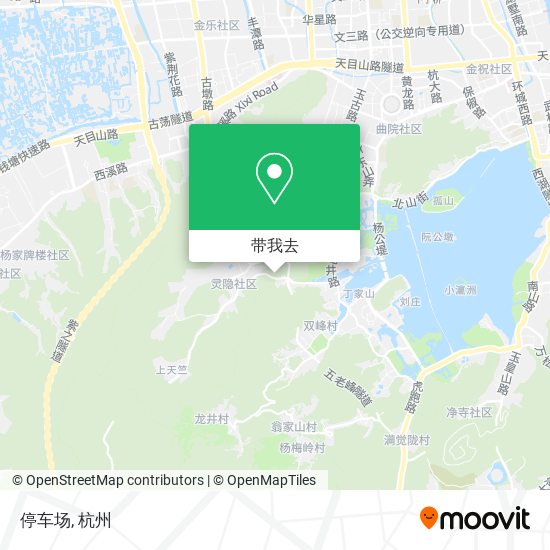 停车场地图