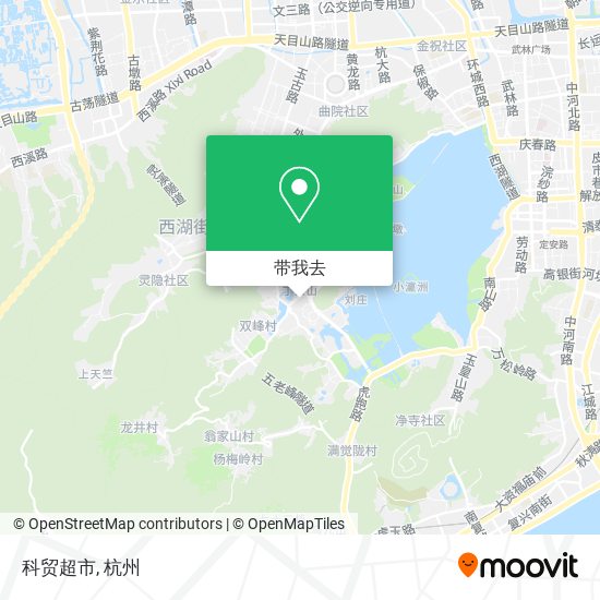 科贸超市地图