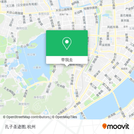孔子圣迹图地图