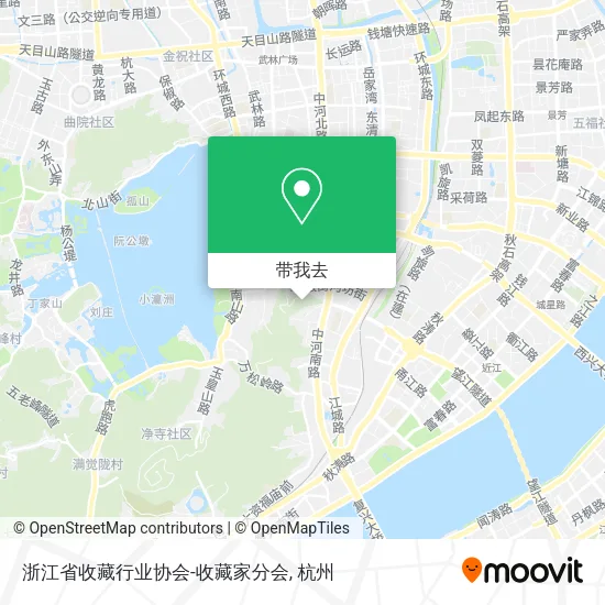 浙江省收藏行业协会-收藏家分会地图