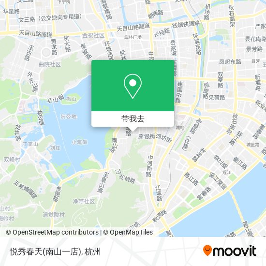 悦秀春天(南山一店)地图