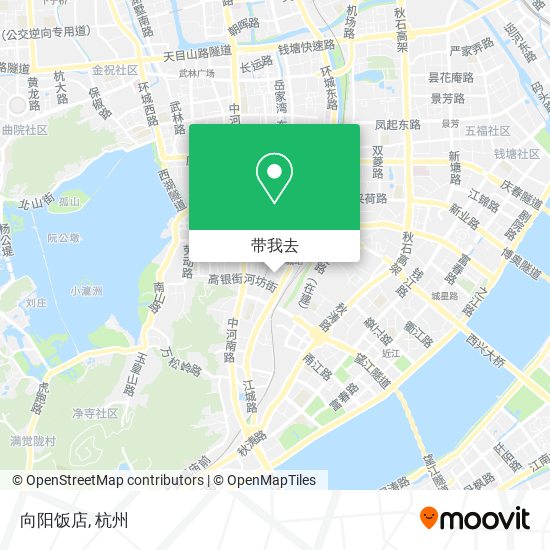 向阳饭店地图