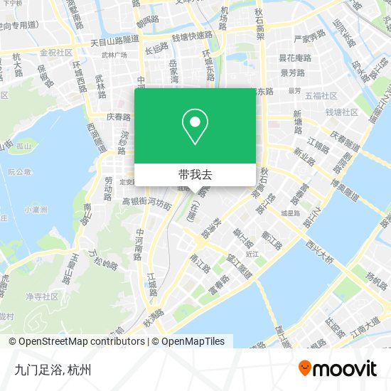 九门足浴地图