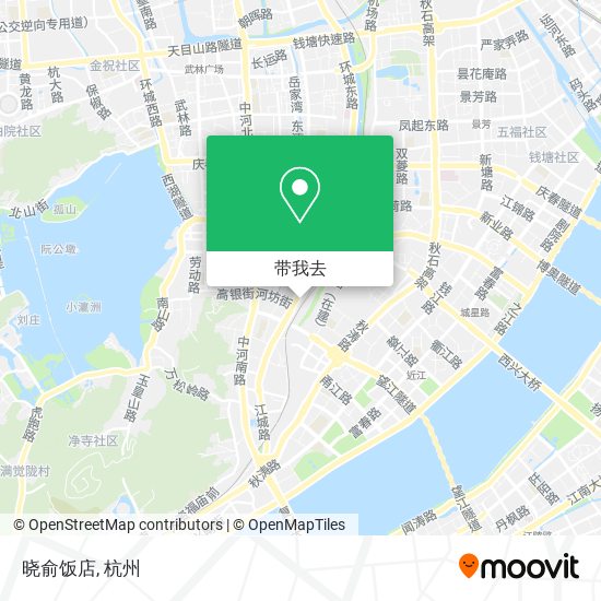 晓俞饭店地图