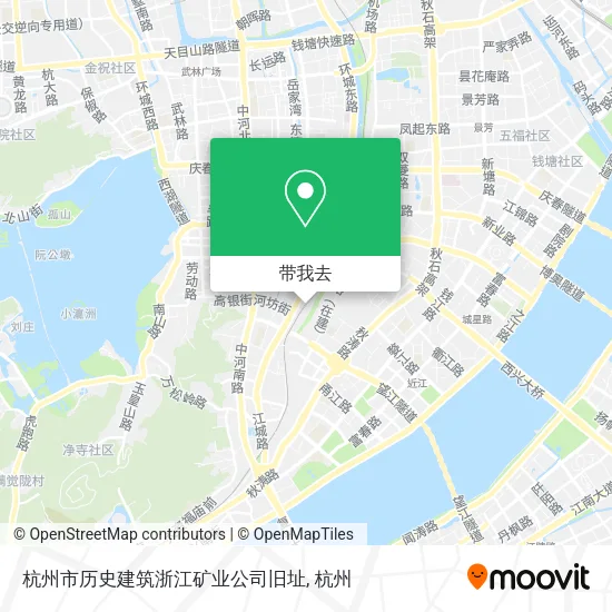 杭州市历史建筑浙江矿业公司旧址地图