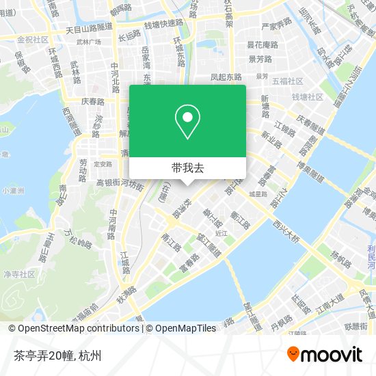 茶亭弄20幢地图