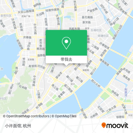 小许面馆地图