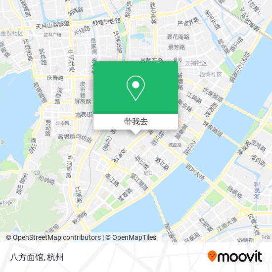 八方面馆地图