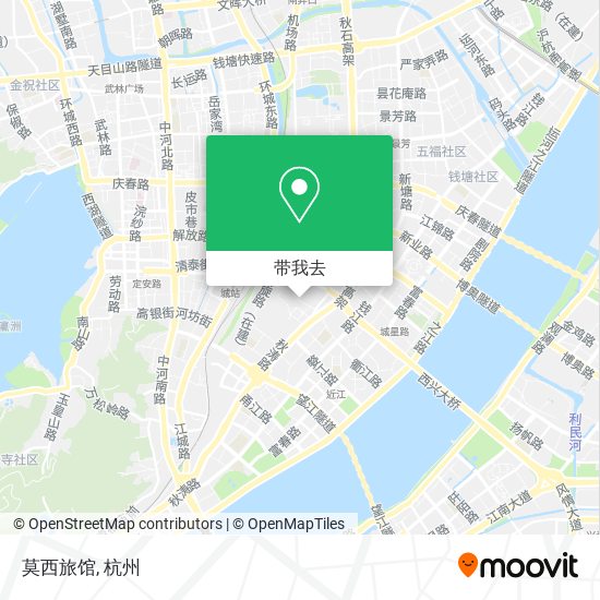 莫西旅馆地图