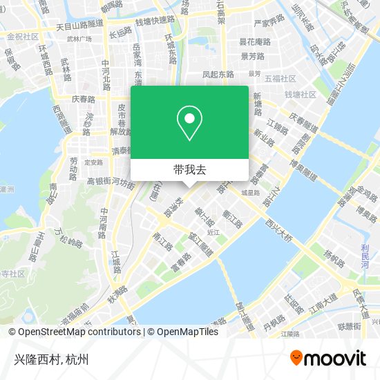 兴隆西村地图