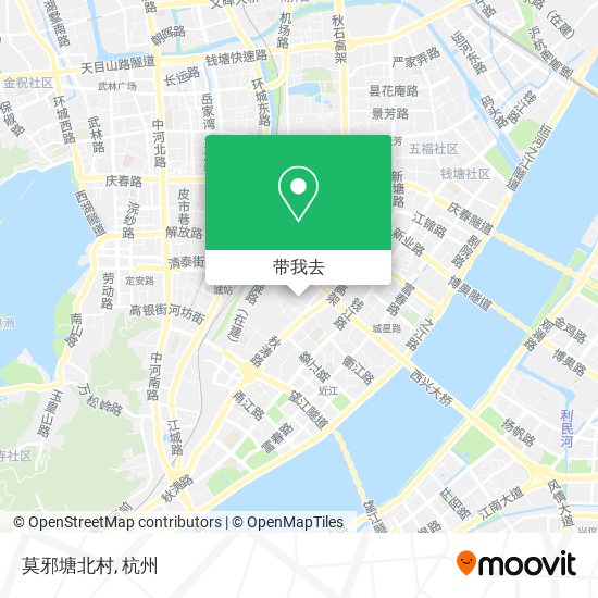 莫邪塘北村地图