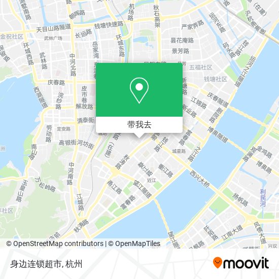 身边连锁超市地图