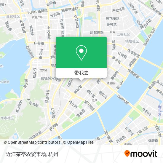 近江茶亭农贸市场地图
