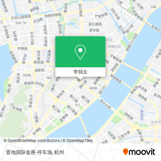 置地国际金座-停车场地图