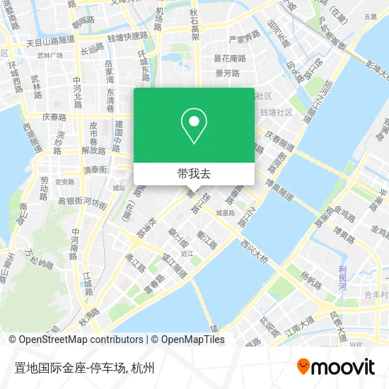 置地国际金座-停车场地图