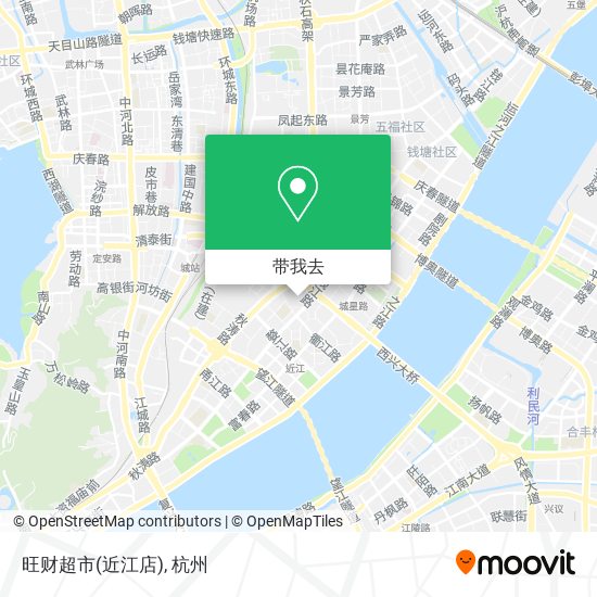 旺财超市(近江店)地图