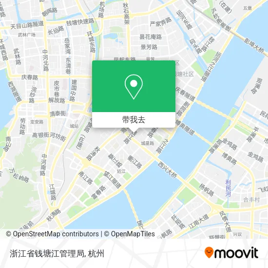 浙江省钱塘江管理局地图