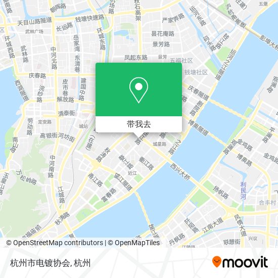 杭州市电镀协会地图