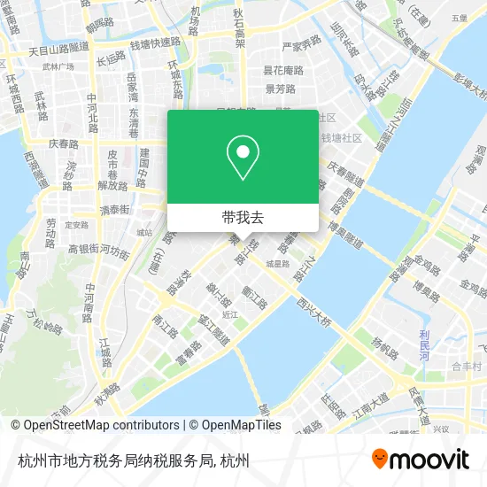 杭州市地方税务局纳税服务局地图