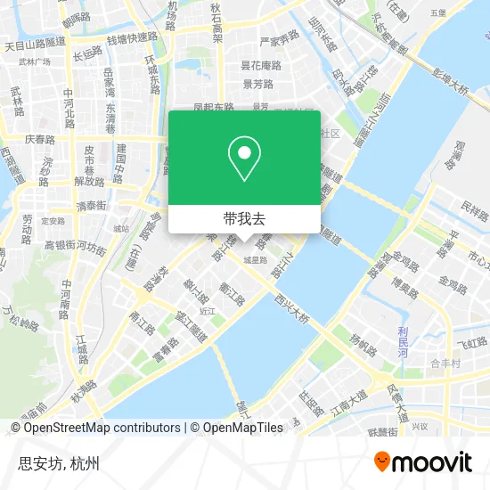 思安坊地图