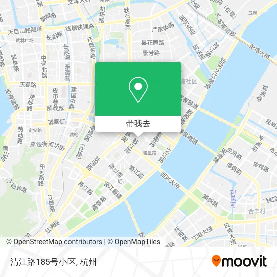 清江路185号小区地图