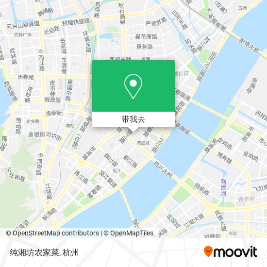 纯湘坊农家菜地图