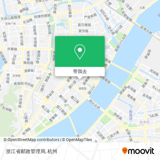 浙江省邮政管理局地图