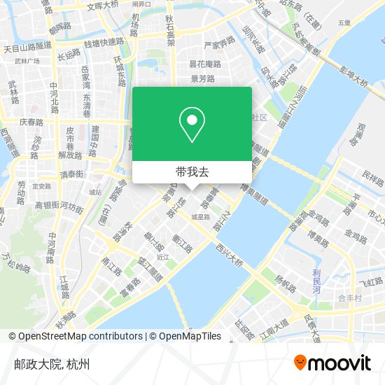 邮政大院地图