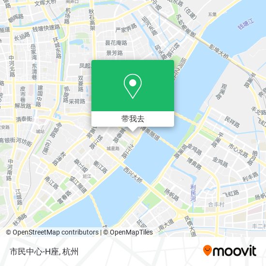市民中心-H座地图