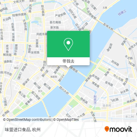 味盟进口食品地图