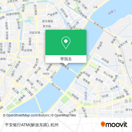平安银行ATM(解放东路)地图
