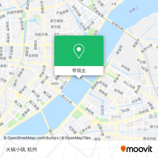 火锅小镇地图
