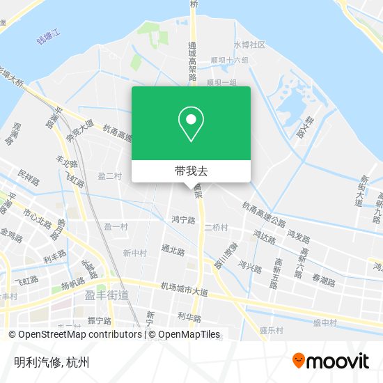 明利汽修地图
