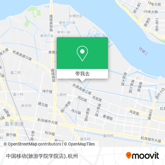 中国移动(旅游学院学院店)地图