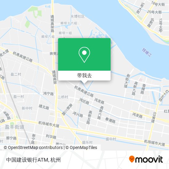 中国建设银行ATM地图