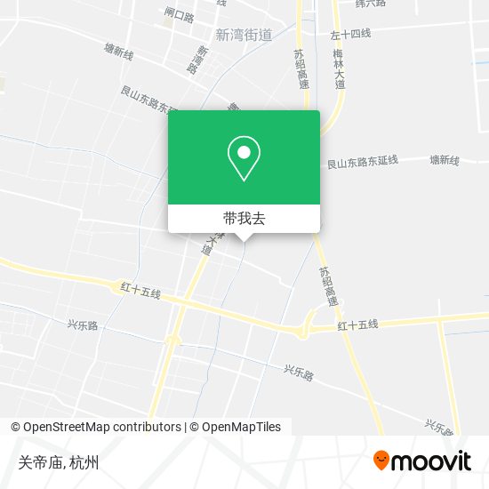 关帝庙地图