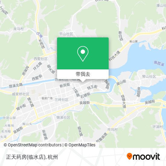 正天药房(临水店)地图