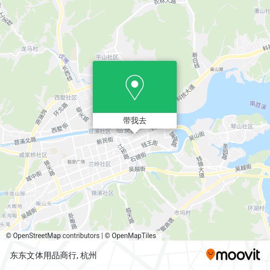 东东文体用品商行地图