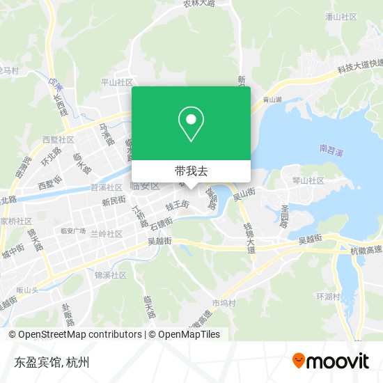 东盈宾馆地图
