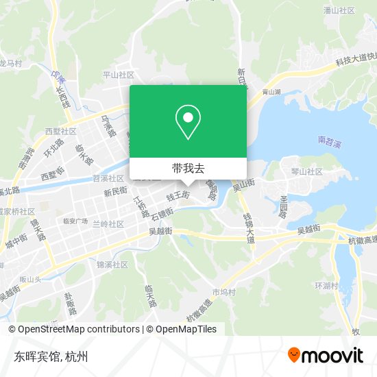 东晖宾馆地图