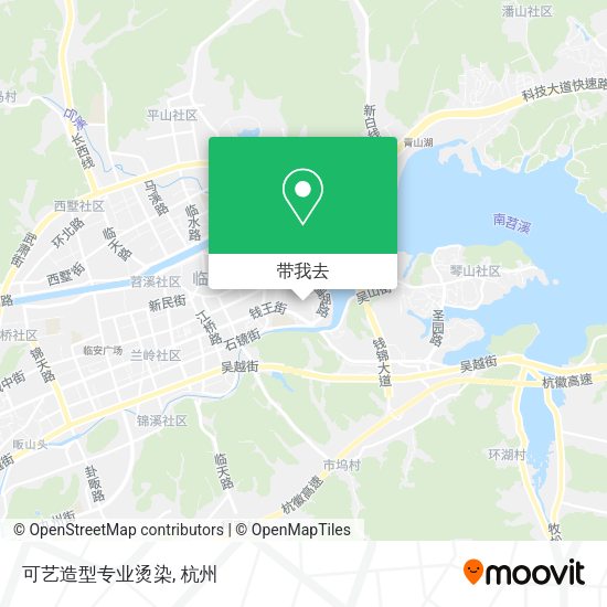 可艺造型专业烫染地图