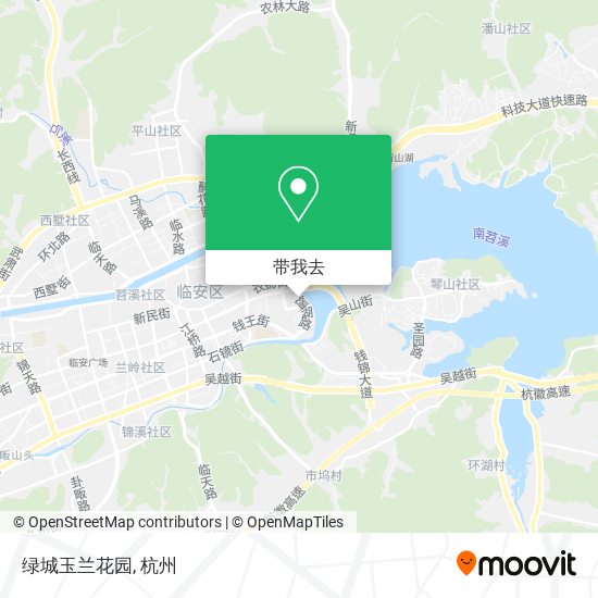 绿城玉兰花园地图