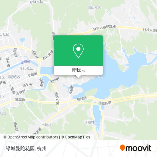 绿城曼陀花园地图
