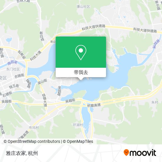 雅庄农家地图