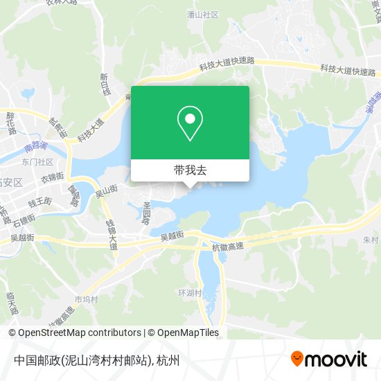 中国邮政(泥山湾村村邮站)地图