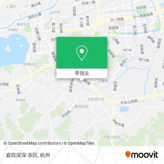 庭院深深-东区地图