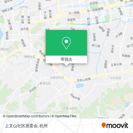 上文山社区居委会地图