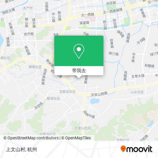上文山村地图