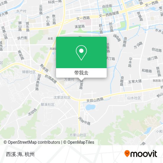西溪.海地图