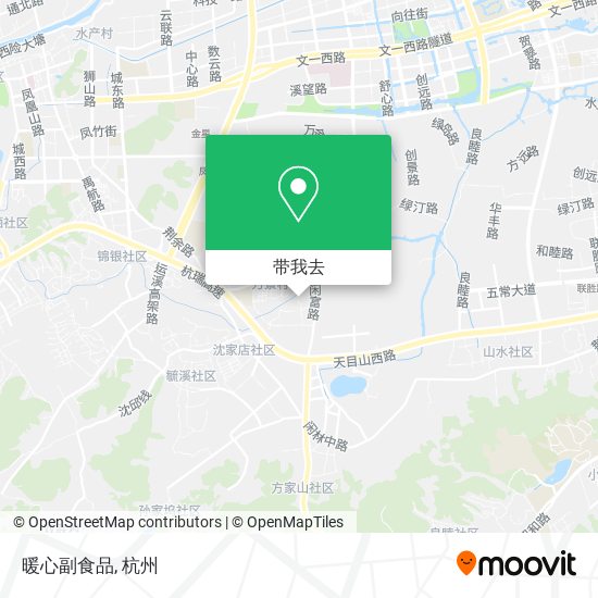 暖心副食品地图